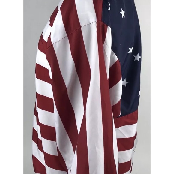 🚨SOLD Horizon American Flag wind breaker - Picture 5 of 6